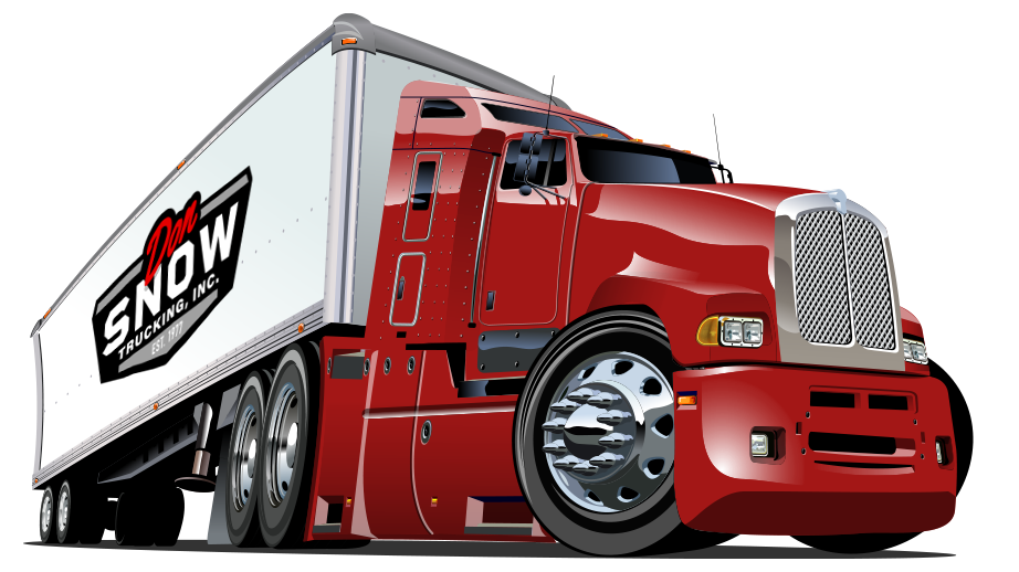 Don-Snow-Trucking-Red-Truck Red Truck